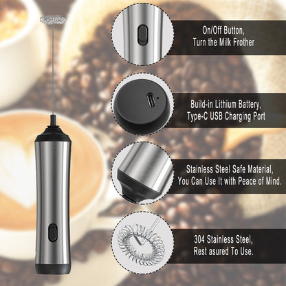 rechargeable mini electric whisk